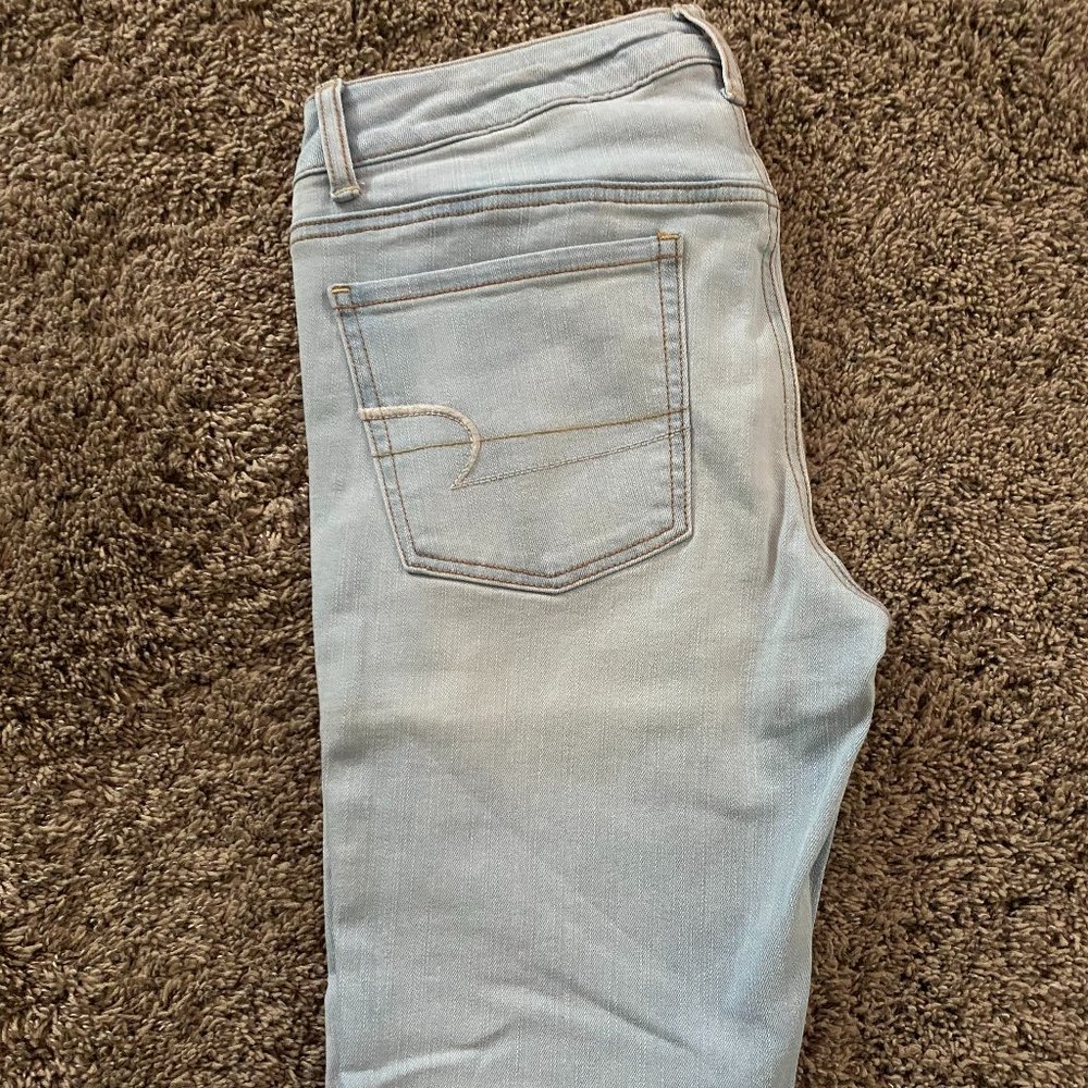 AMERICAN EAGLE JEGGINGS size: 8 regular